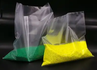 Flachbeutel offen und verschweisst